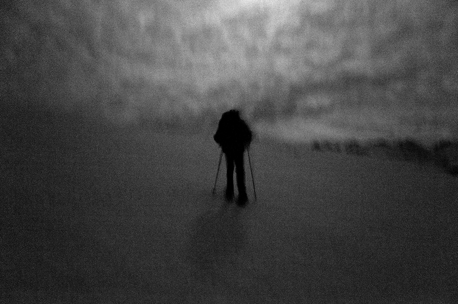 Nächtliche Wanderung, Pyrenäen, Frankreich 2013.